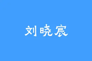 刘晓宸
