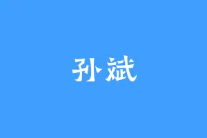 孙斌