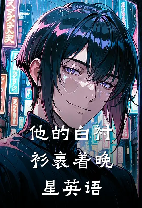 他的白衬衫裹着晚星英语