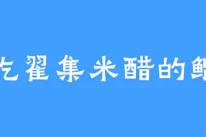 爱吃翟集米醋的鲲鹏