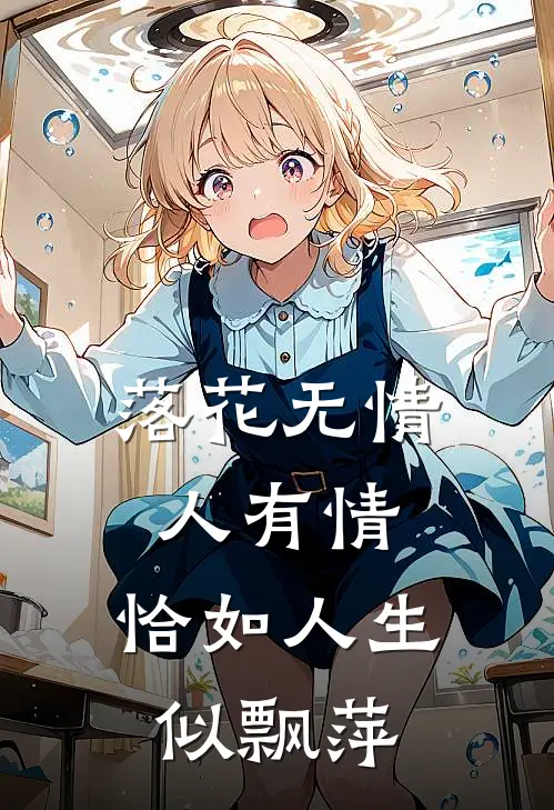 落花无情人有情,恰如人生似飘萍