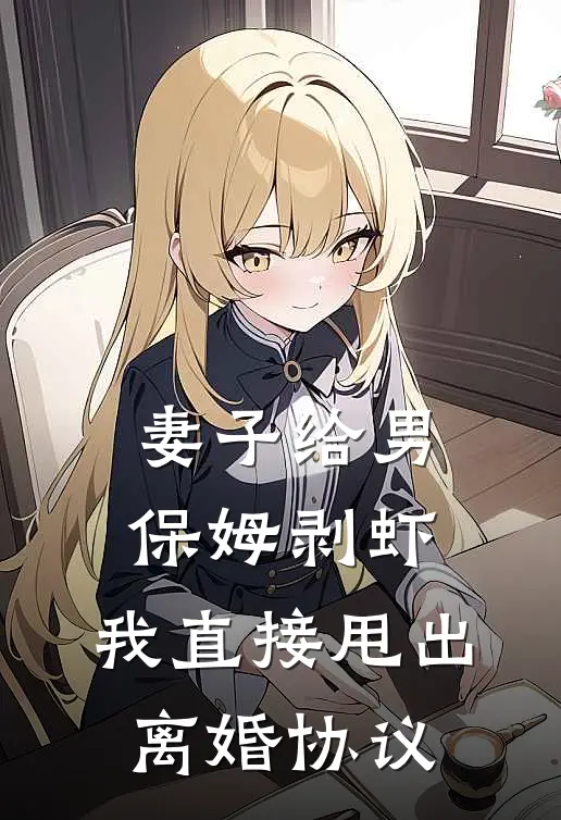 妻子给男保姆剥虾，我直接甩出离婚协议(陈峰苏烟)小说全文免费阅读_无弹窗全文免费阅读妻子给男保姆剥虾，我直接甩出离婚协议(陈峰苏烟)