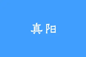 真阳