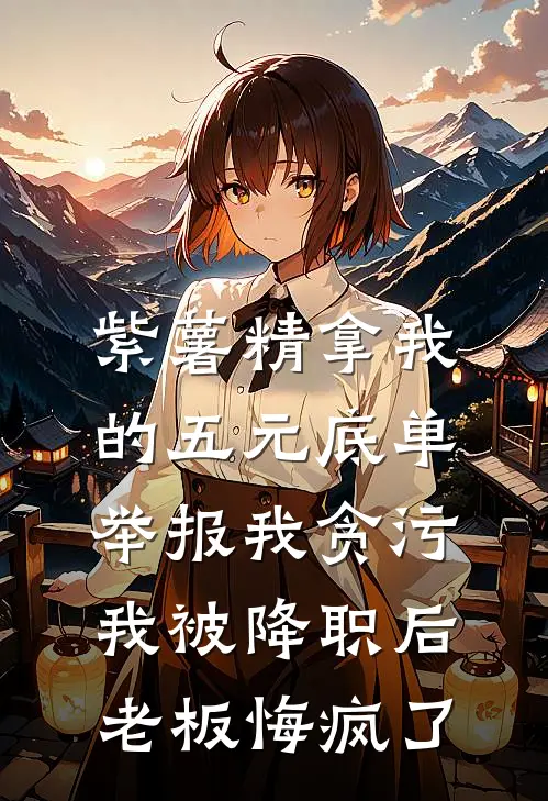 紫薯精拿我的五元底单举报我贪污，我被降职后老板悔疯了林辰沈黎免费小说推荐_推荐完结小说紫薯精拿我的五元底单举报我贪污，我被降职后老板悔疯了(林辰沈黎)