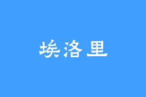 埃洛里