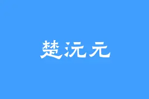 楚沅元