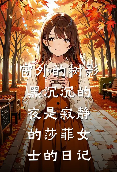 窗外的树影黑沉沉的,夜是寂静的莎菲女士的日记