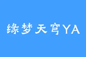 缘梦天穹YA