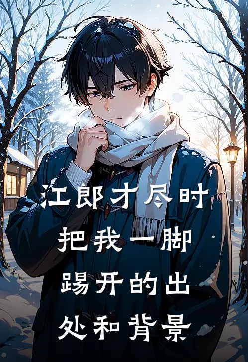 江郎才尽时把我一脚踢开的出处和背景