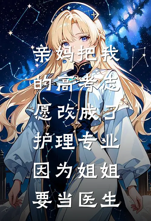 亲妈把我的高考志愿改成了护理专业，因为姐姐要当医生