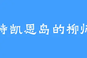 皮特凯恩岛的柳师弟