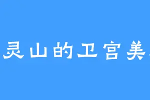 智灵山的卫宫美游